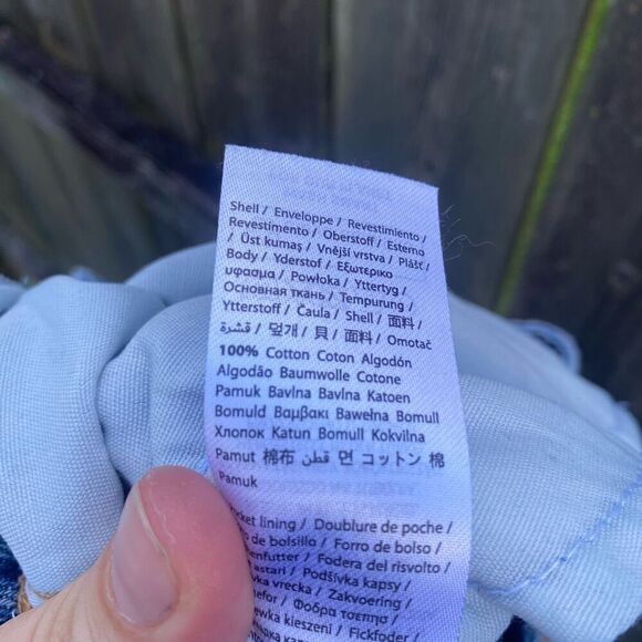 NA-KD Destroyed Detail Mom Jean Mid Wash | 28 - Picture 6 of 6